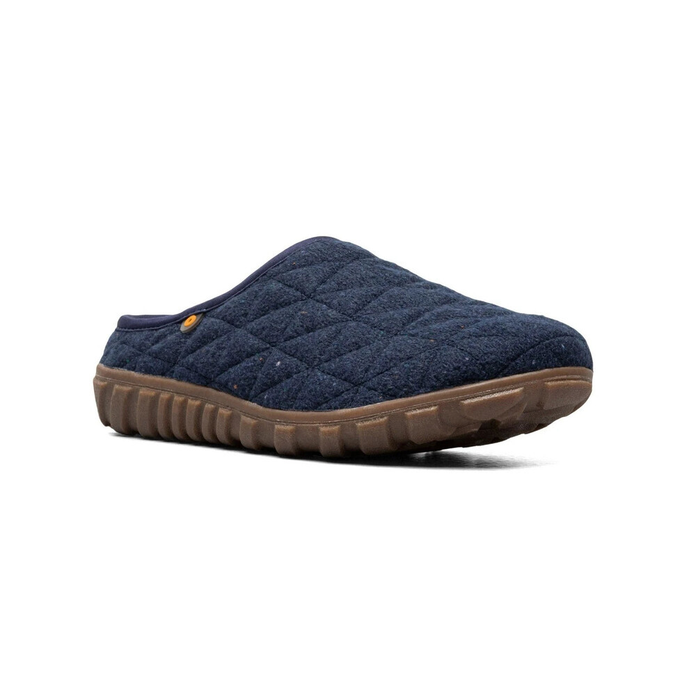 Bogs Snowday II 78889-402 Slipper Women's US 11 Blue Quilted Fleece Lined GAL469